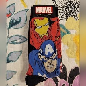 NWT Marvel 2 Pk Men's Socks